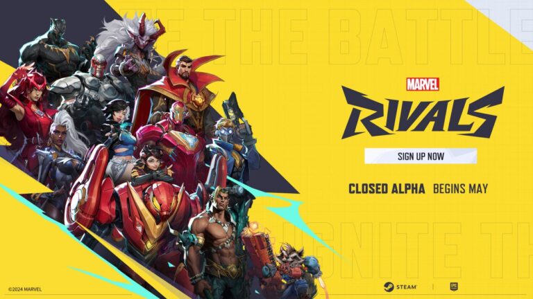 MARVEL RIVALS CLOSED ALPHA TEST BEGINS IN MAY!
