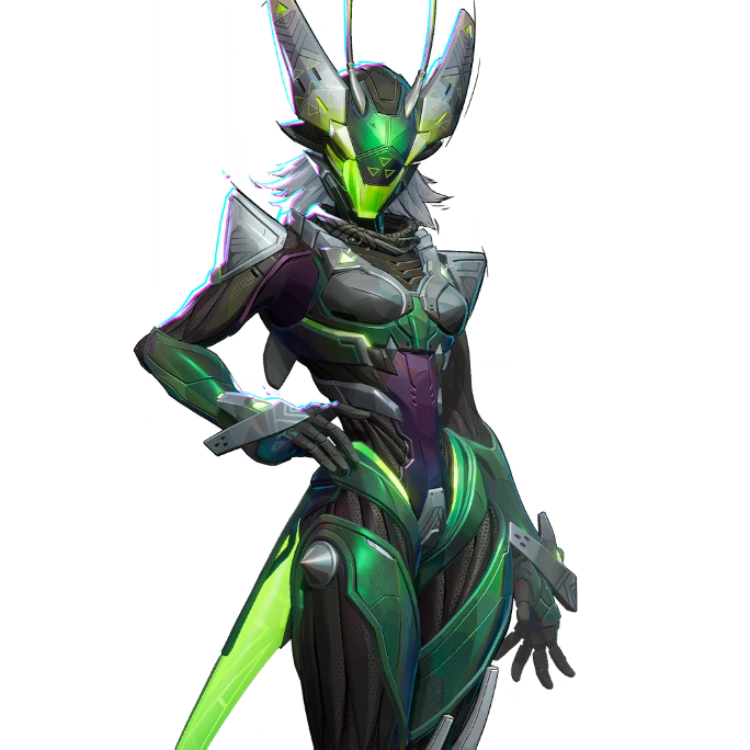 Galactic Protocol Mantis Habit Skin