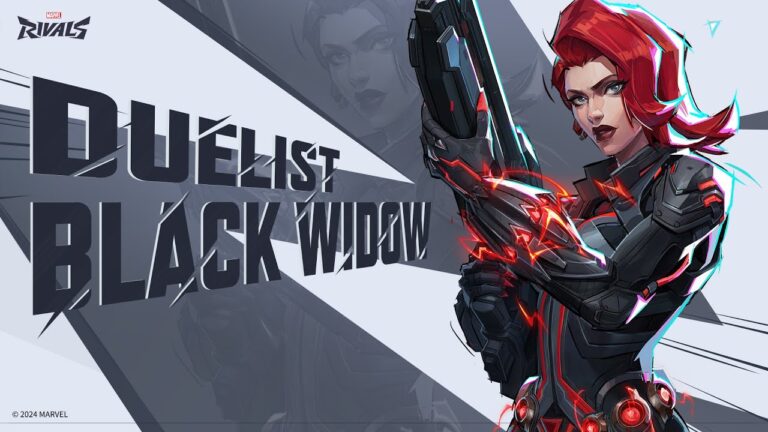 Marvel Rivals Duelist - Black Widow