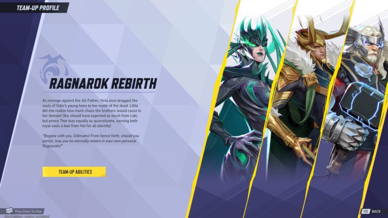 Marvel Rivals Team-Up - Ragnarok Rebirth