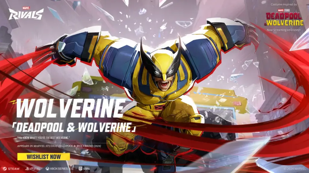 Wolverine Marvel Rivals Costume - Deadpool & Wolverine