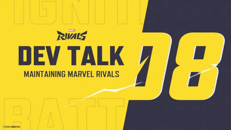 Dev Talk 08 - Maintaining Marvel Rivals