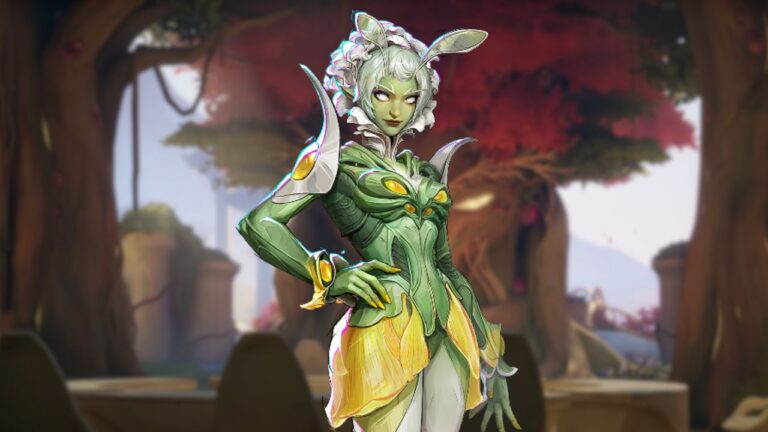 Free Mantis Skin Flora Maiden