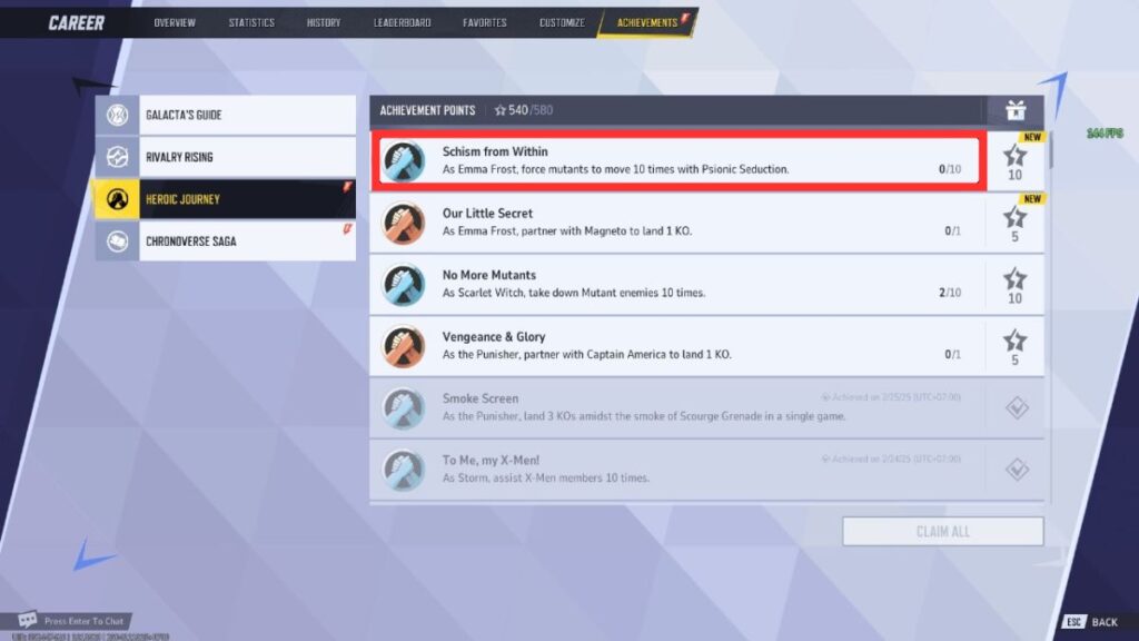 Schism from Within Achievement
