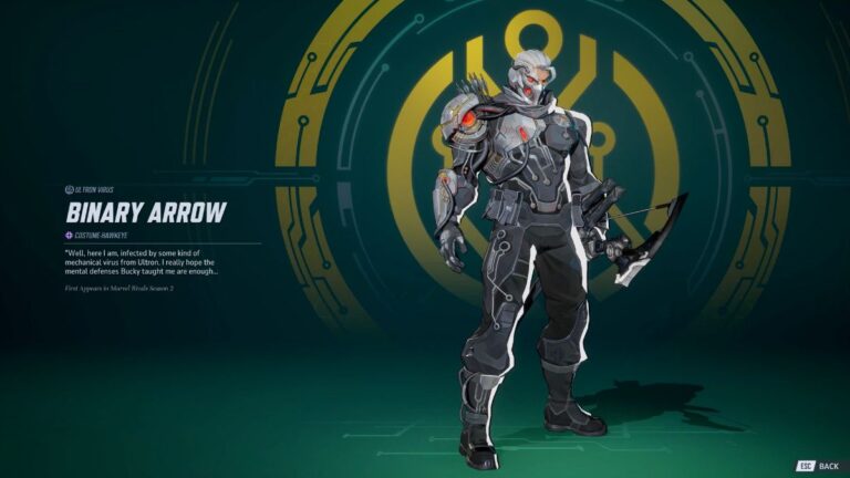 Hawkeye Binary Arrow Skin