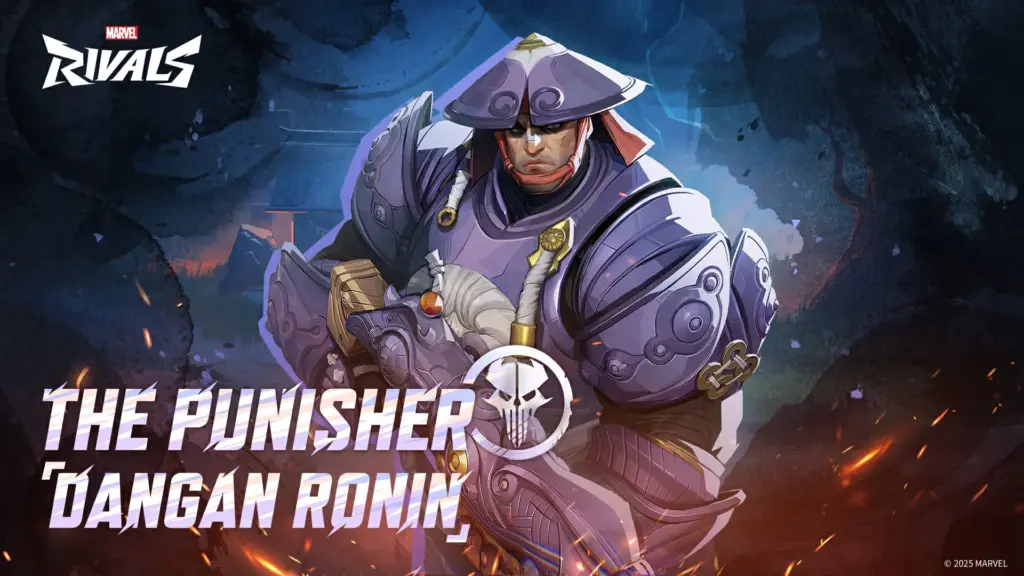 Marvel Rivals Dangan Ronin The Punisher Skin