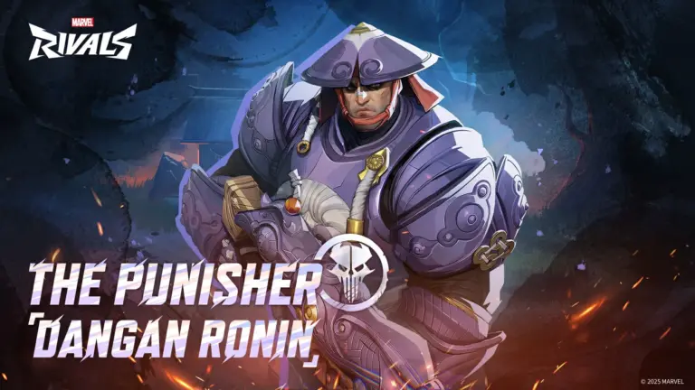 Marvel Rivals Dangan Ronin The Punisher Skin