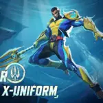 Namor Retro X-Uniform Marvel Rivals Skin Thumbnail