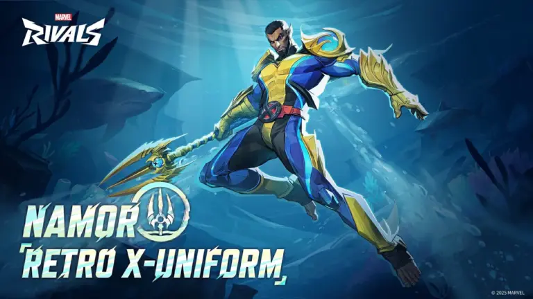 Namor Retro X-Uniform Marvel Rivals Skin Thumbnail