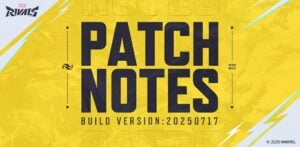 Marvel Rivals Version 20250717 Patch Notes – July 17, 2025