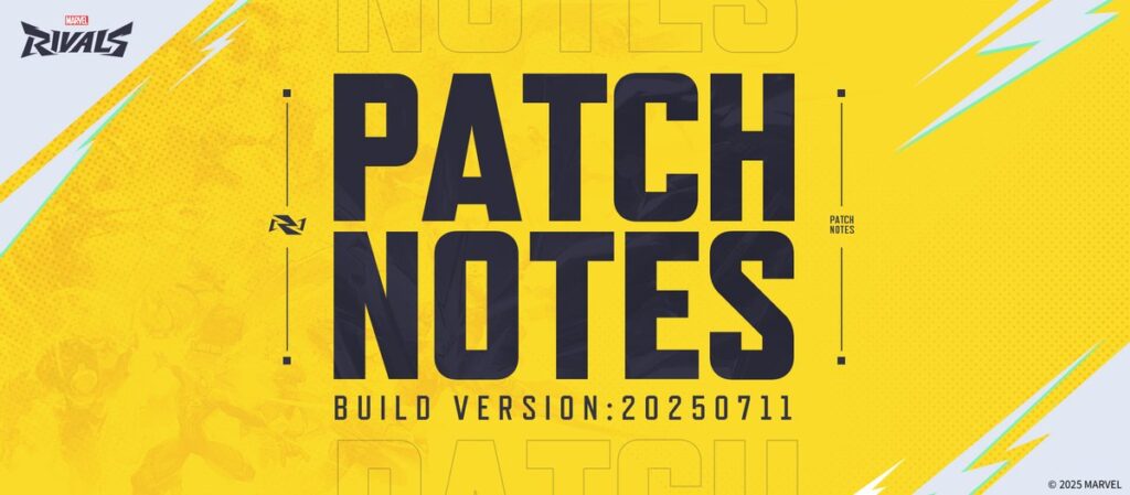 Marvel Rivals Version 20250711 Patch Notes Season 3 – July 11, 2025